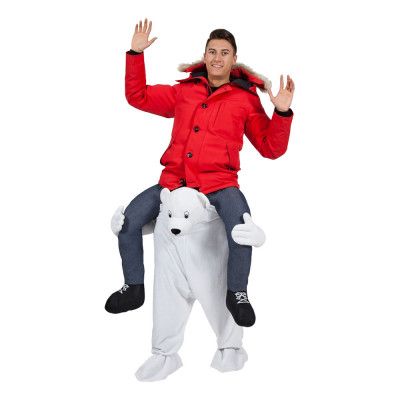 Carry Me Isbjörn Maskeraddräkt - One size