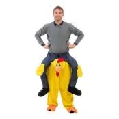 Ridande Kyckling Maskeraddräkt - One size