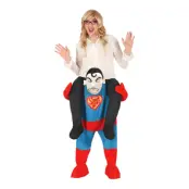 Ridande Superhjälte Maskeraddräkt - Large