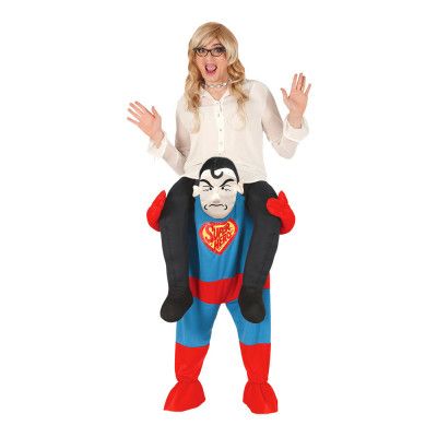 Ridande Superhjälte Maskeraddräkt - Large