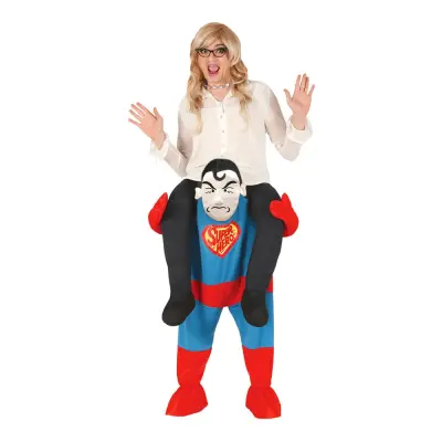 Ridande Superhjälte Maskeraddräkt - Large