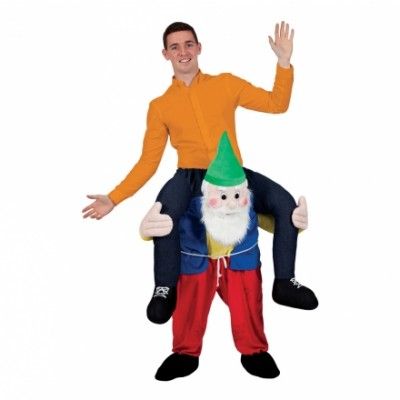 Carry Me Trädgårdstomte Maskeraddräkt - One size