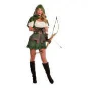 Robin Hood Dam Maskeraddräkt - Medium