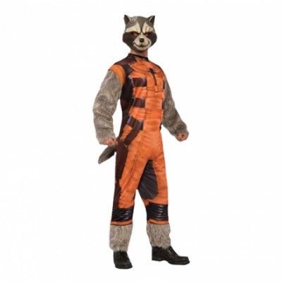 Rocket Raccoon Deluxe Maskeraddräkt