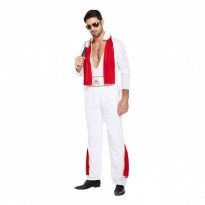 Rockstjärna Budget Maskeradräkt - One size