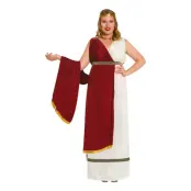 Romersk Kejsarinna Plus-size Maskeraddräkt - Plus-size