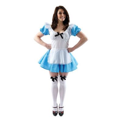 Söt Alice i Underlandet Maskeraddräkt - Large