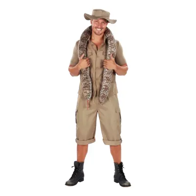 Safari Utforskare Maskeraddräkt - X-Large