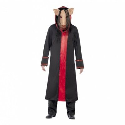 Saw Pig Maskeraddräkt - One size