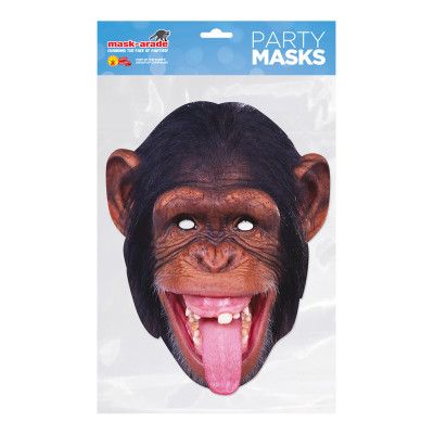 Schimpans Pappmask