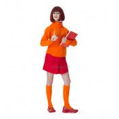 Scooby Doo Velma Deluxe Maskeraddräkt - Small