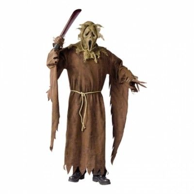 Scream Fågelskrämma Maskeraddräkt