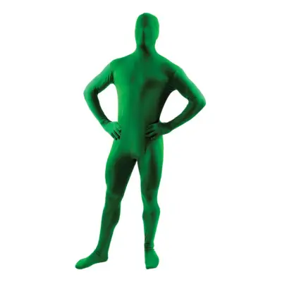 Second Skin Grön Maskeraddräkt - Medium