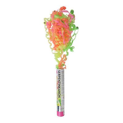 Serpentinkanon Neonfärger