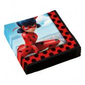 Servetter Miraculous Ladybug - 20-pack