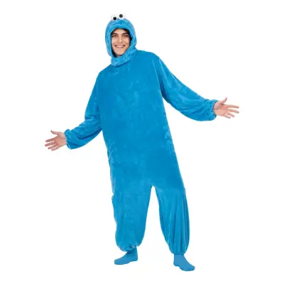 Sesame Street Cookie Monster Maskeraddräkt - X-Small