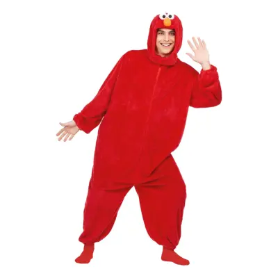 Sesame Street Elmo Maskeraddräkt - Medium/Large