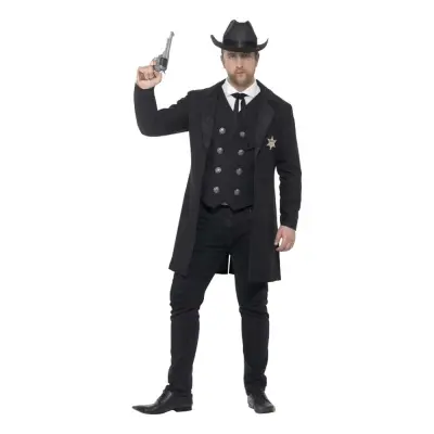 Sheriff Deluxe Maskeraddräkt - Large