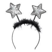 Silver Tiara med Stjärnor - One size