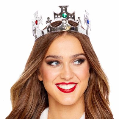 Silverkrona i Plast - One size