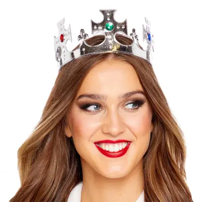 Silverkrona i Plast - One size