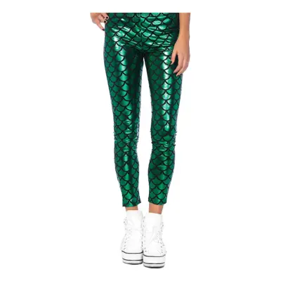 Sjöjungfru Deluxe Leggings Gröna - Medium