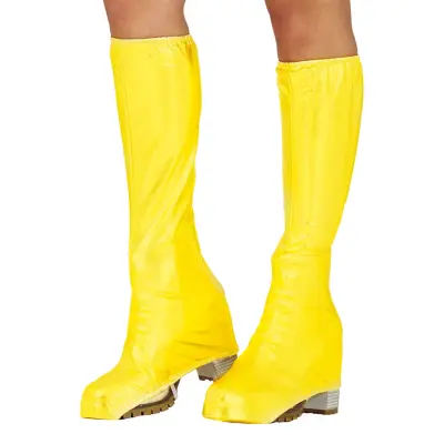 Skoöverdrag Gul - One size