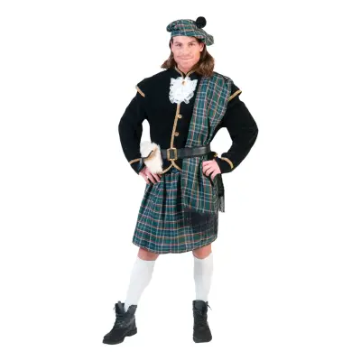Skotsk Nationaldräkt Maskeraddräkt - Medium