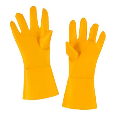 Slaktarhandskar Gula - One size