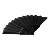 Solfjäder Svart i Plast