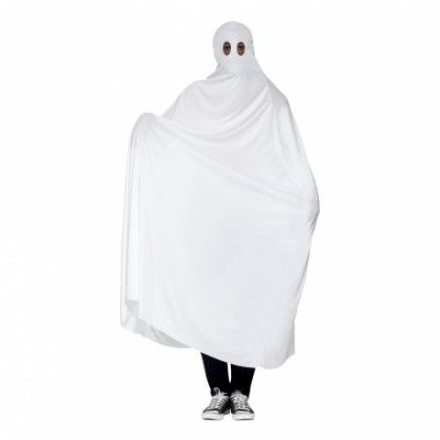 Spöke Vitt Maskeraddräkt - One size