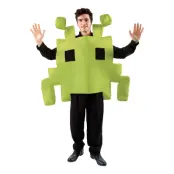 Space Invaders Maskeraddräkt - One size