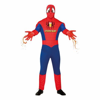 Spindelman med Dispenser Maskeraddräkt - Medium