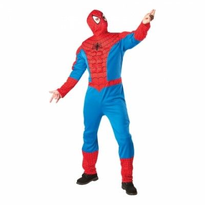 Spiderman med Muskler Maskeraddräkt - Standard