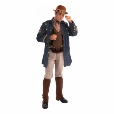 Steampunk General Maskeraddräkt - One size