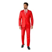 Suitmeister Röd Kostym - Medium