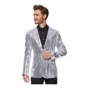 Suitmeister Sequins Silver Herr Kavaj - Medium