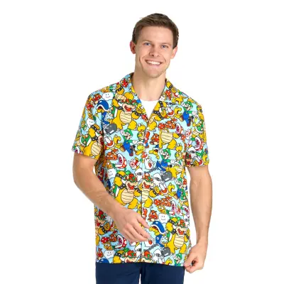 Super Mario Bowsers Kingdom Skjorta - XX-Large