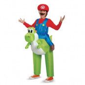 Super Mario Ridande Yoshi Inflatable Utklädning