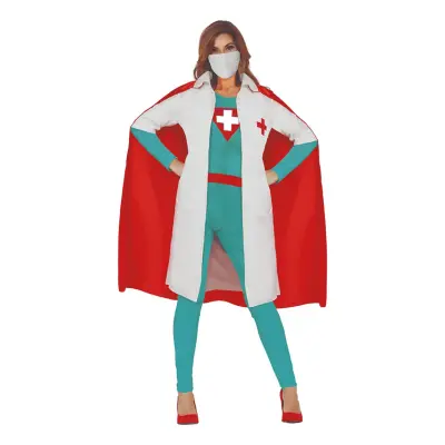 Superdoktor Kvinna Maskeraddräkt - Medium