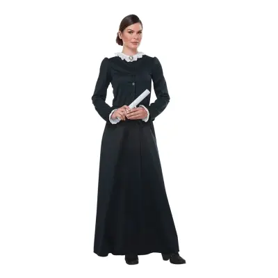 Susan 1900-tals Maskeraddräkt - X-Small