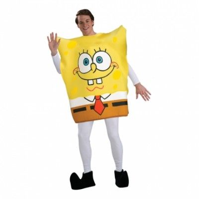 Svampbob Fyrkant Budget Maskeraddräkt