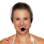 Svart Headset