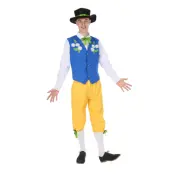 Sverigedräkt Man Maskeraddräkt - X-Large