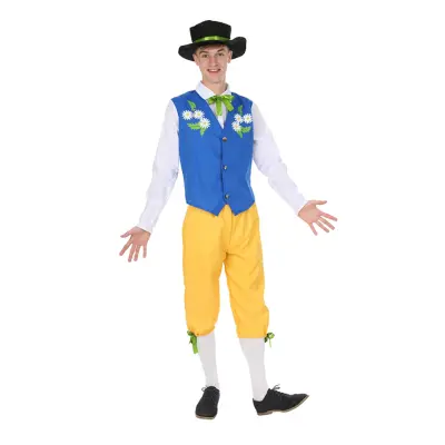 Sverigedräkt Man Maskeraddräkt - X-Large