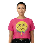 T-shirt i Mesh Acid Dam - Large
