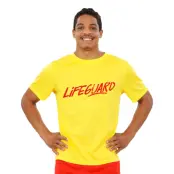 T-shirt Lifeguard Gul - Large