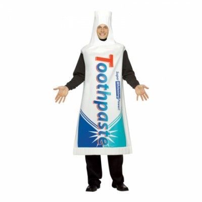 Tandkräm Maskeraddräkt - One size