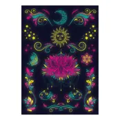 Tatueringar UV Neon Mystik