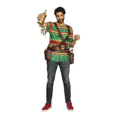Tequila Shooter Maskeraddräkt - Large